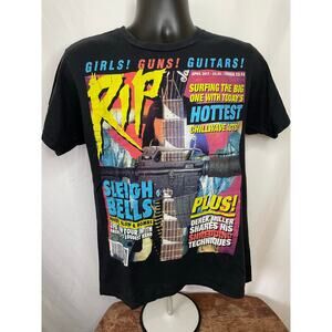 Sleigh Bells RIP Magazine Cover Band T-Shirt Black Small